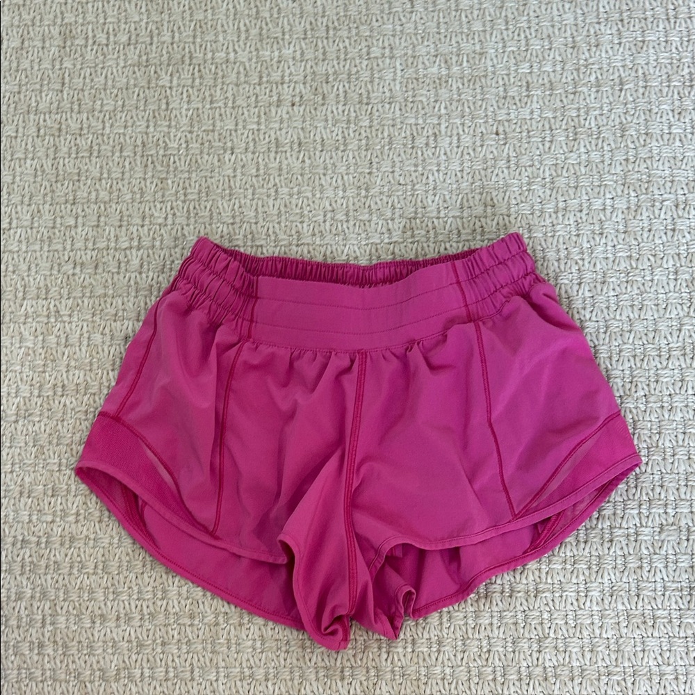 lululemon athletica Fuchsia Athletic Shorts
